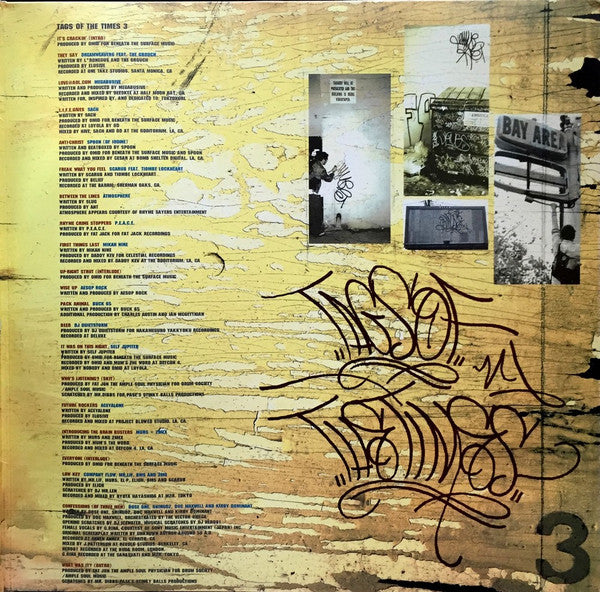 Various – Tags Of The Times 3 (Used vinyl)