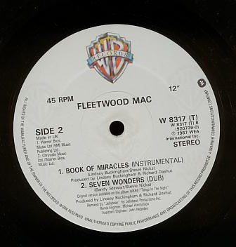 Fleetwood Mac – Seven Wonders (Extended Remix) (Used vinyl)