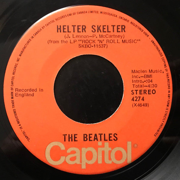 The Beatles – Got To Get You Into My Life/Helter Skelter