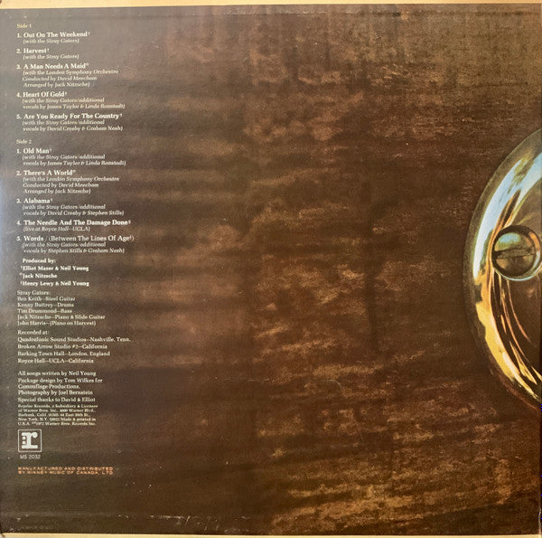 Neil Young – Harvest (Used vinyl)