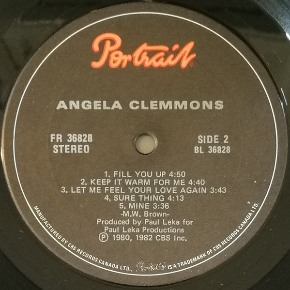 Angela Clemmons – Angela Clemmons (Used vinyl)