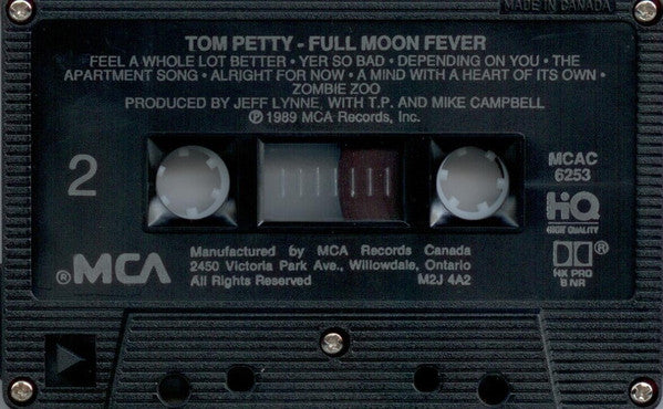 Tom Petty – Full Moon Fever - Used cassette