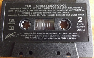 TLC – CrazySexyCool (Used cassette)