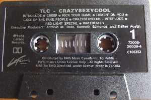 TLC – CrazySexyCool (Used cassette)