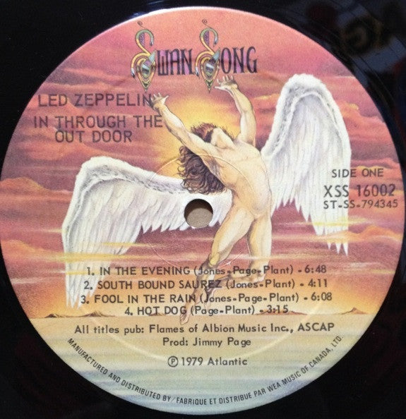 Led Zeppelin – In Through The Out Door (Used vinyl)
