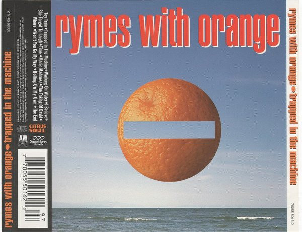 Rymes With Orange – Trapped In The Machine - Used CD
