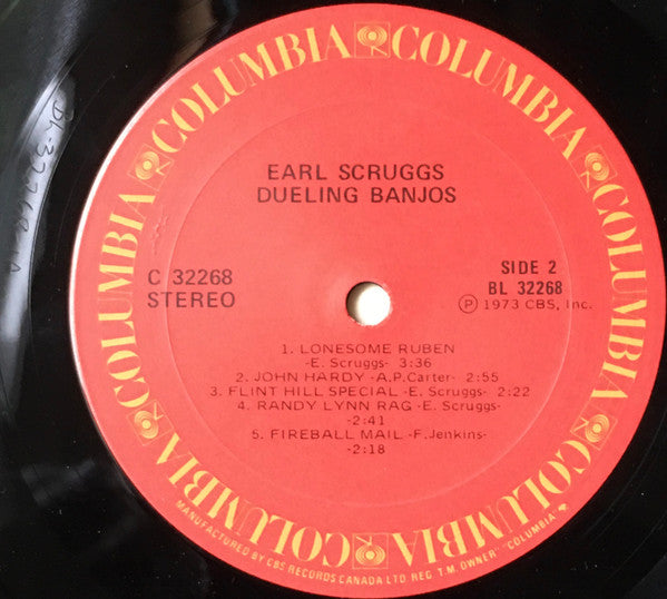 Earl Scruggs – Dueling Banjos (Used vinyl)