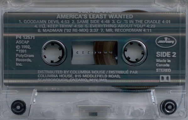 Ugly Kid Joe – America's Least Wanted (Used cassette)