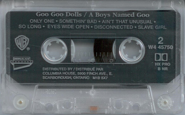 Goo Goo Dolls – A Boy Named Goo - Used cassette