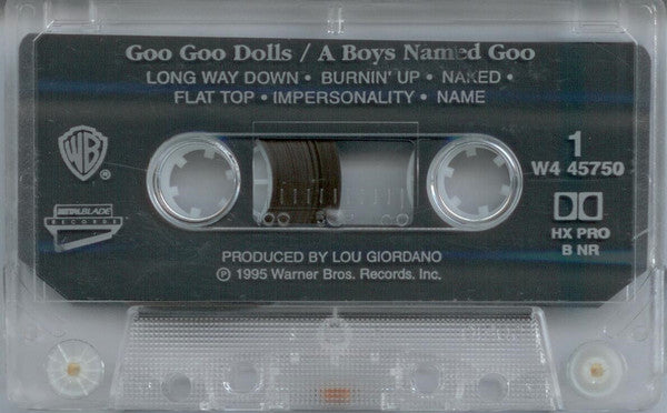 Goo Goo Dolls – A Boy Named Goo - Used cassette