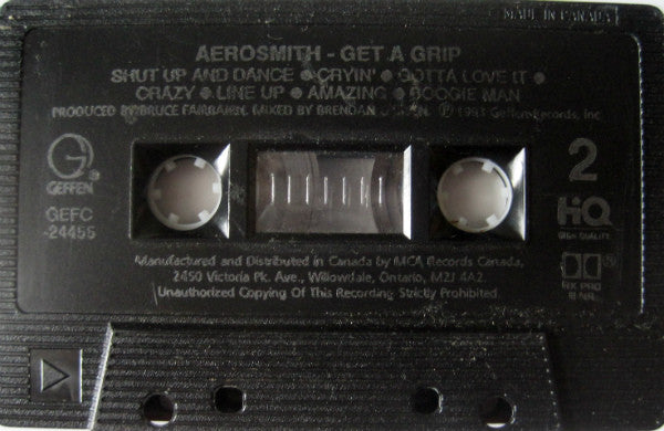 Aerosmith – Get A Grip (Used cassette)