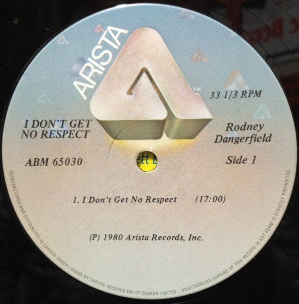 Rodney Dangerfield – I Don't Get No Respect (Used vinyl)