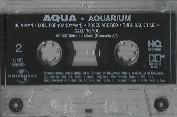 Aqua – Aquarium (Used cassette)
