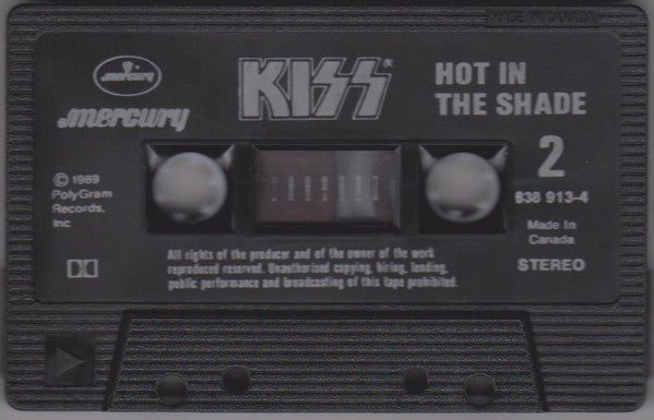 Kiss – Hot In The Shade (Used cassette)