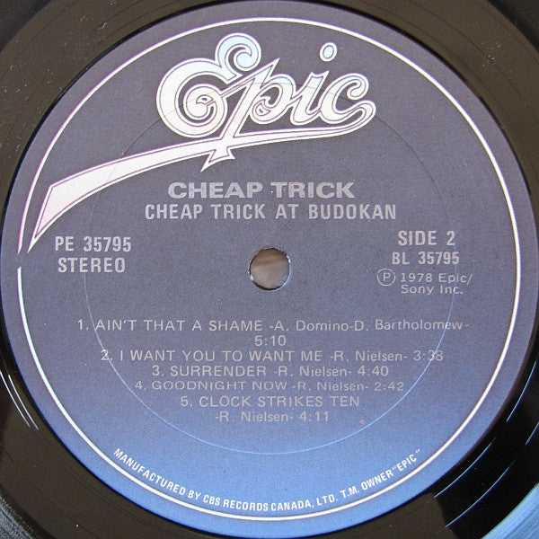 Cheap Trick – At Budokan (Used vinyl)