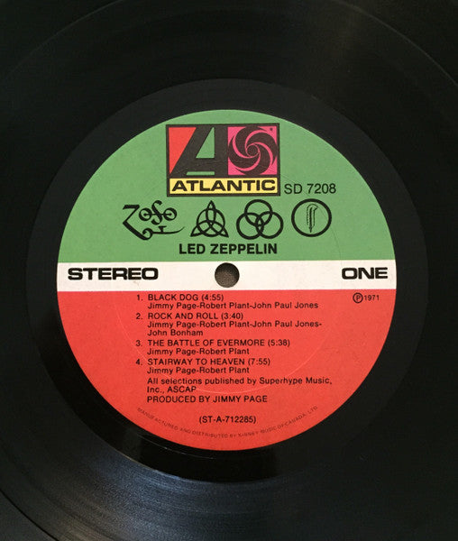 Led Zeppelin – IV (Used vinyl)