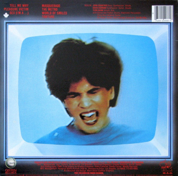 Berlin – Pleasure Victim (Used vinyl)