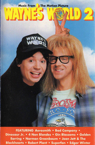 Various – Music From The Motion Picture Wayne's World 2 - Used cassette