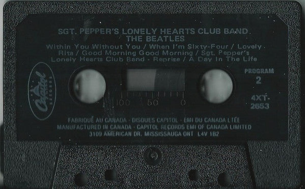 The Beatles – Sgt. Pepper's Lonely Hearts Club Band (Used cassette)