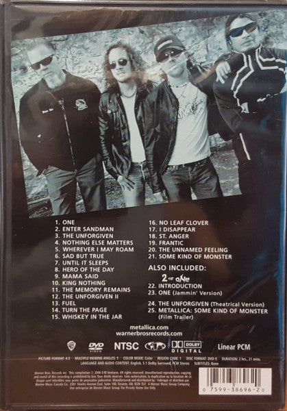 Metallica – The Videos 1989 - 2004 (Used DVD)