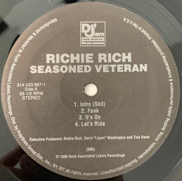 Richie Rich – Seasoned Veteran (Used vinyl)
