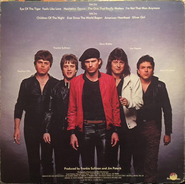 Survivor – Eye Of The Tiger (Used vinyl)