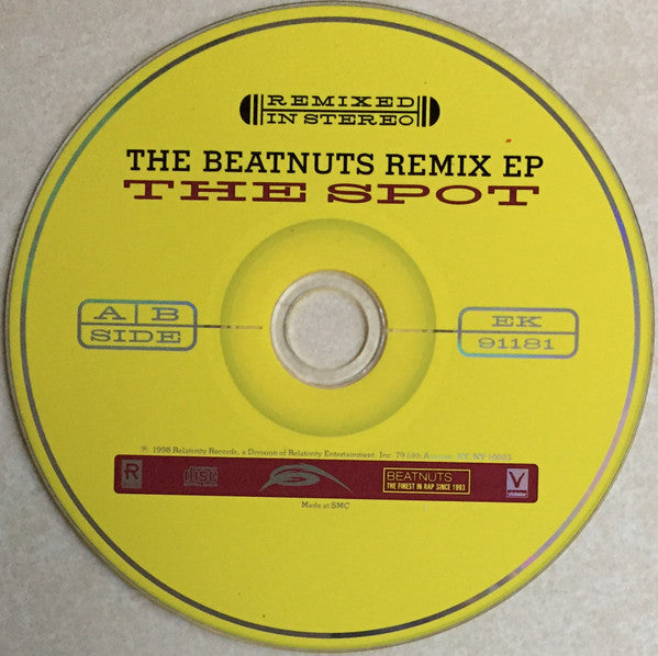 The Beatnuts – The Spot (The Remix EP) (Used CD)