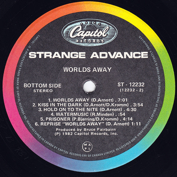 Strange Advance – Worlds Away (Used vinyl)