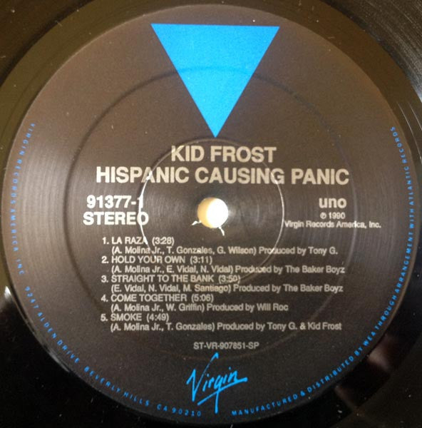 Kid Frost – Hispanic Causing Panic (Used vinyl)