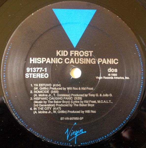 Kid Frost – Hispanic Causing Panic (Used vinyl)