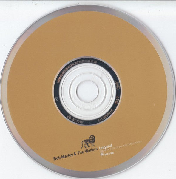 Bob Marley & The Wailers – Legend - The Best Of Bob Marley & The Wailers (Used CD)