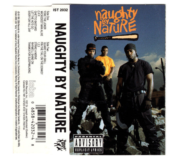 Naughty By Nature – Naughty By Nature (Used cassette)