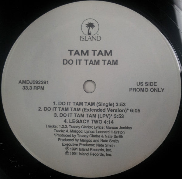 Stereo MC's, Tam Tam – Lost In Music / Do It Tam Tam (Used vinyl)
