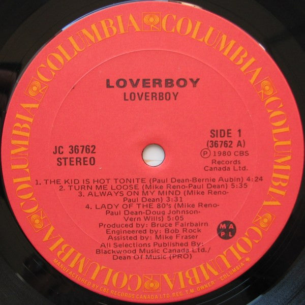 Loverboy – Loverboy (Used vinyl)