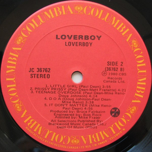 Loverboy – Loverboy (Used vinyl)