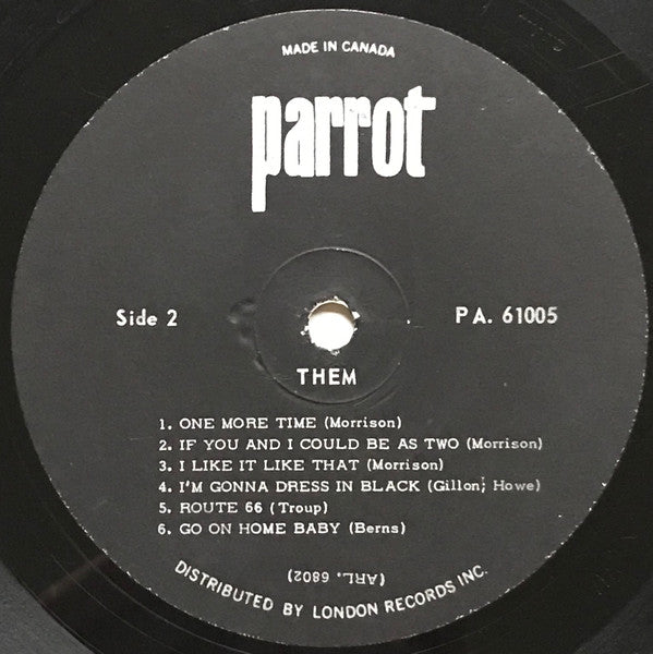 Them – Here Comes The Night (Used vinyl)