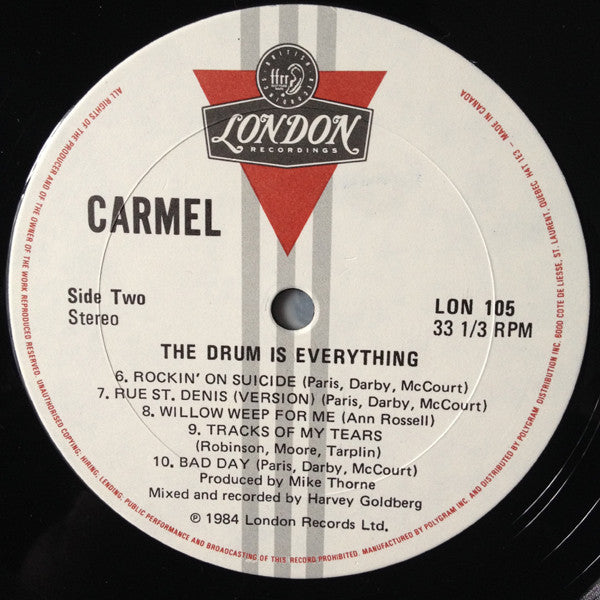 Carmel – The Drum Is Everything (Used vinyl)
