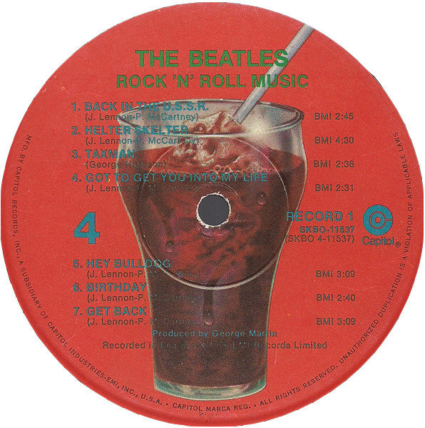 The Beatles – Rock 'N' Roll Music (Used vinyl)