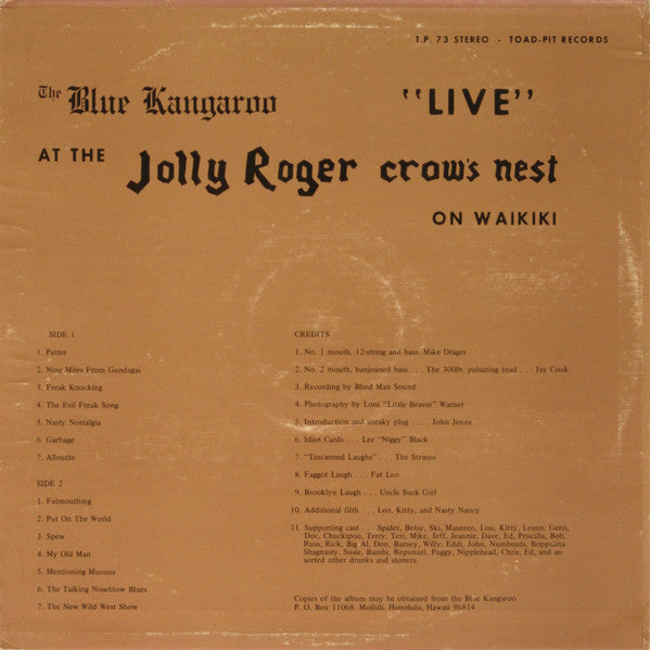 The Blue Kangaroo – In A Plain Brown Wrapper (Used vinyl)