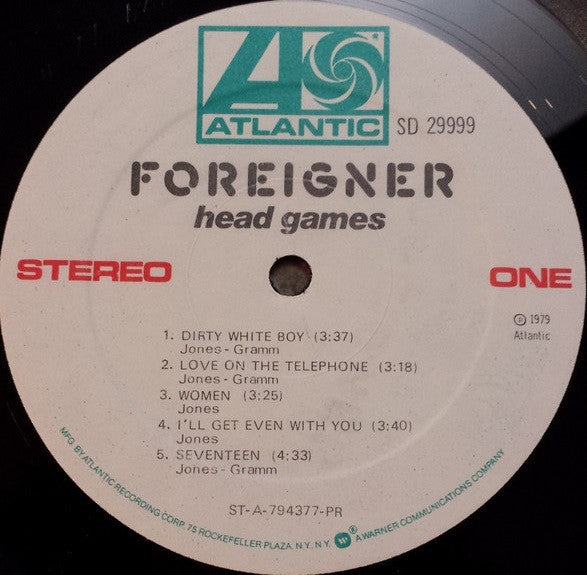 Foreigner – Head Games (Used vinyl)