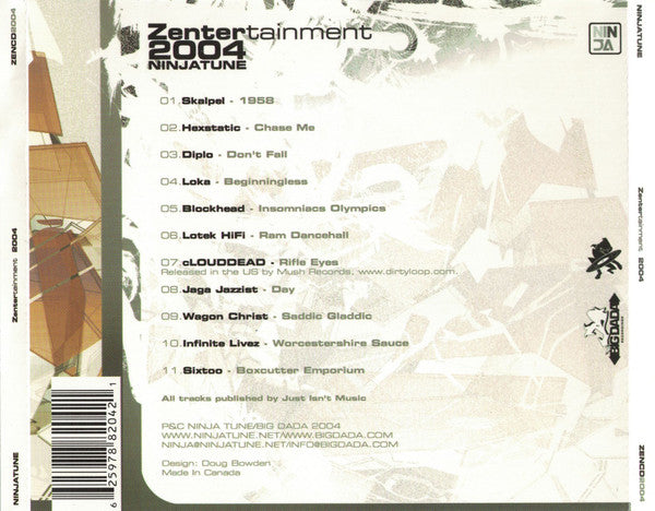 Various – Zentertainment 2004 (Used CD)