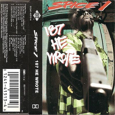 Spice 1 – 187 He Wrote (Used cassette)