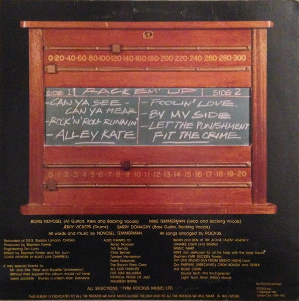 Rockus – Rack 'Em Up (Used vinyl)