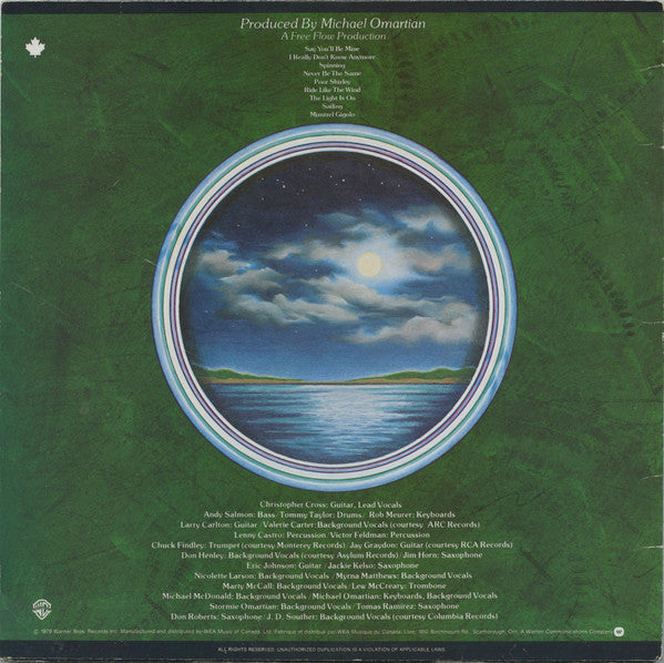 Christopher Cross – Christopher Cross (Used vinyl)
