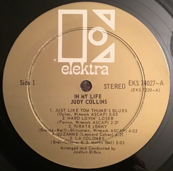 Judy Collins – In My Life (Used vinyl)