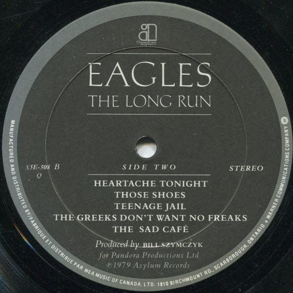 Eagles – The Long Run (Used vinyl)
