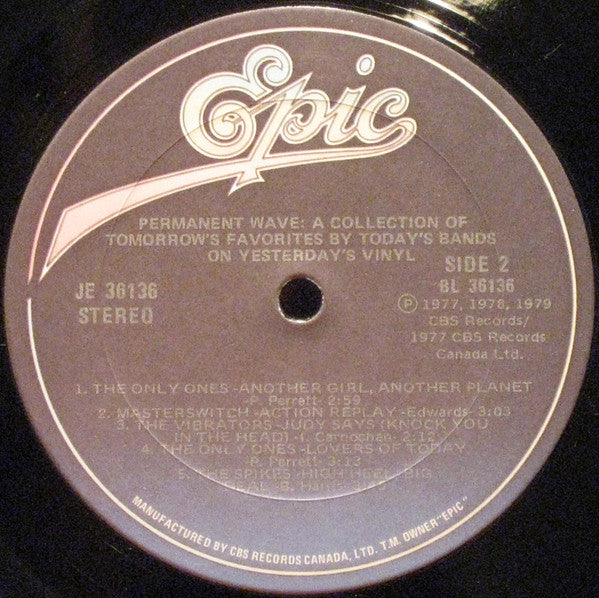 Various – Permanent Wave (Used vinyl)