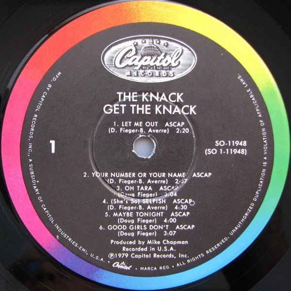 The Knack – Get The Knack (Used vinyl)