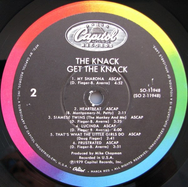 The Knack – Get The Knack (Used vinyl)
