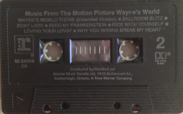 Various – Music From The Motion Picture Wayne's World (Used cassette)